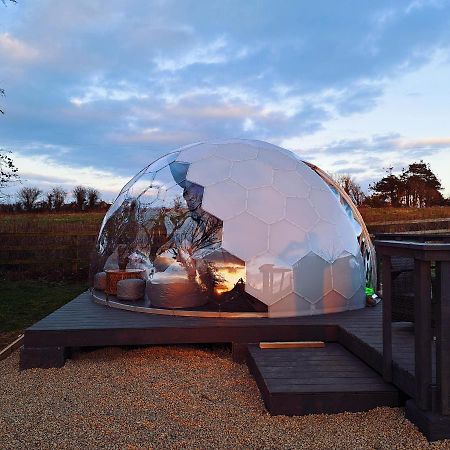 Luxury Glamping Dome With Views Of The Burren Villa Boston Exterior foto